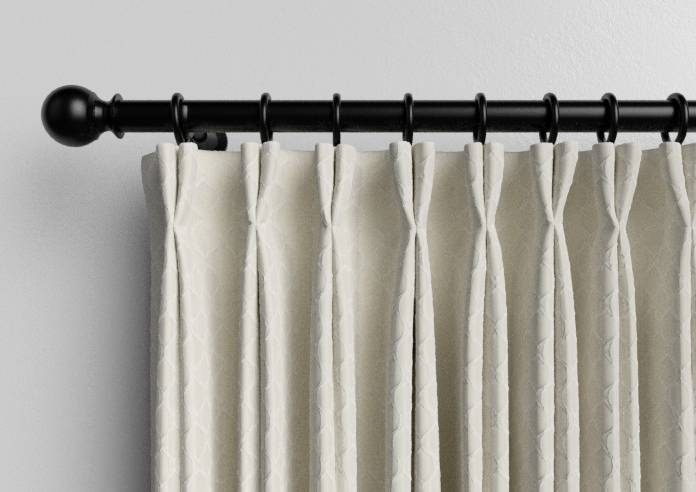 Galactica, Bone White - Made to Measure Curtains - Image 10